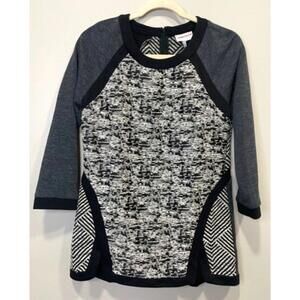 NWT Anthropologie Harlyn Tweed Size XS A-Semetrical Tunic